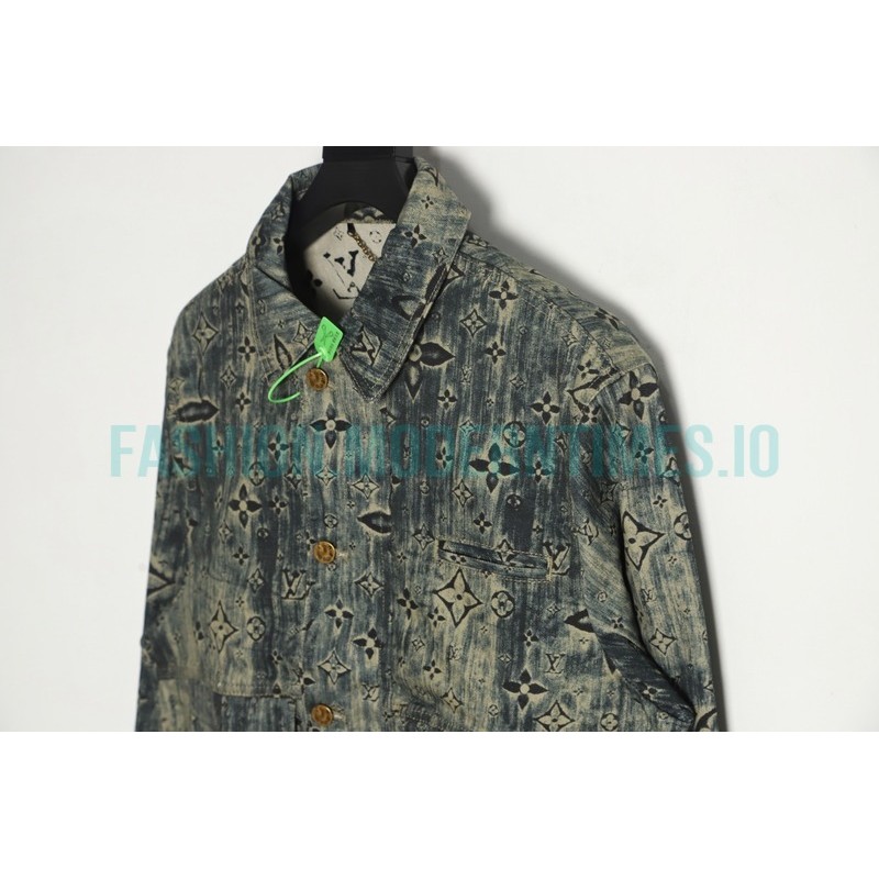 Louis Vuitton - 22FW Print Denim Jacket