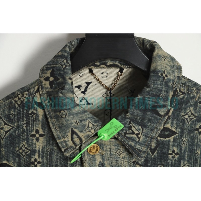 Louis Vuitton - 22FW Print Denim Jacket