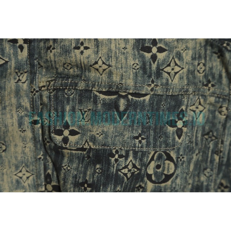 Louis Vuitton - 22FW Print Denim Jacket