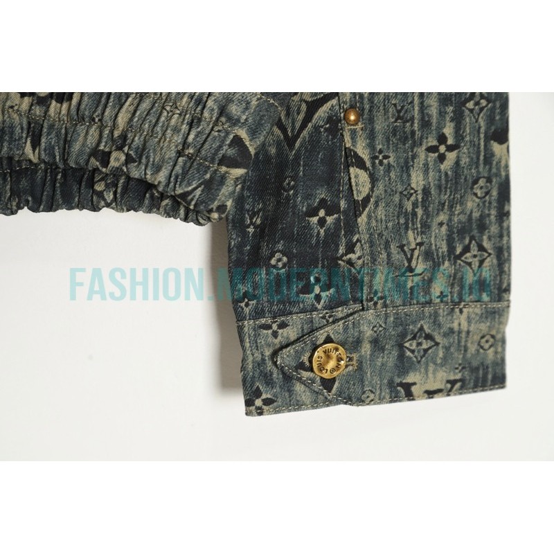 Louis Vuitton - 22FW Print Denim Jacket