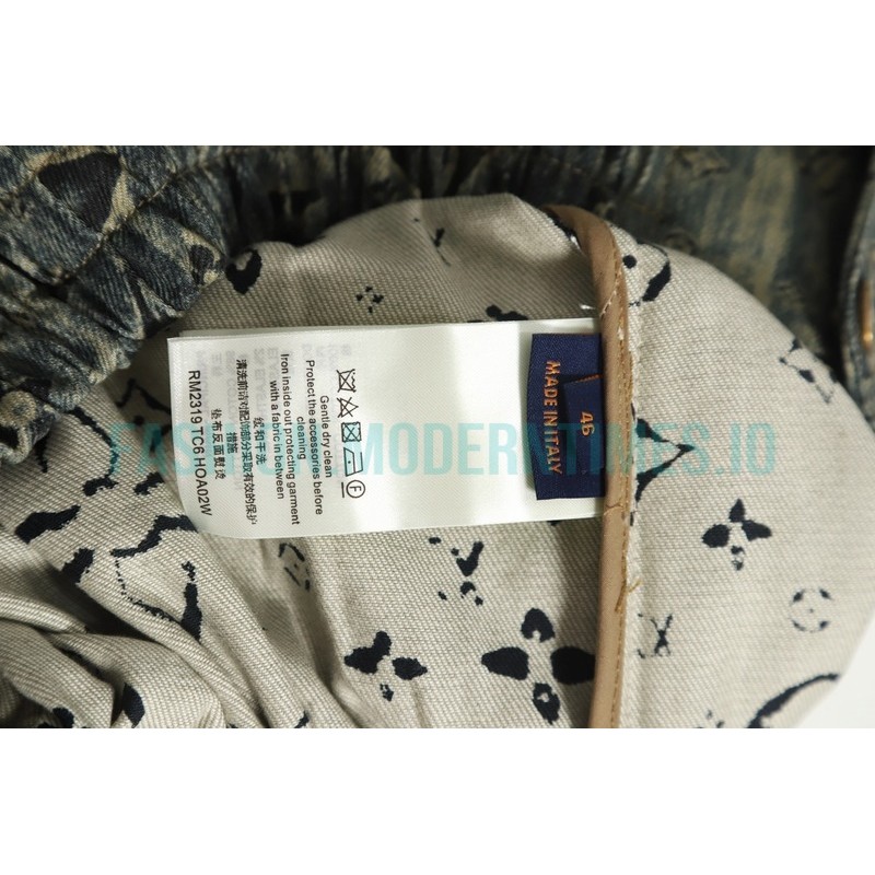 Louis Vuitton - 22FW Print Denim Jacket