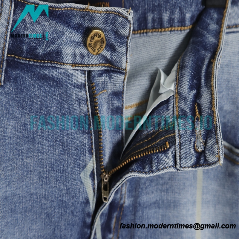 Louis Vuitton - Line Letter Print Jeans