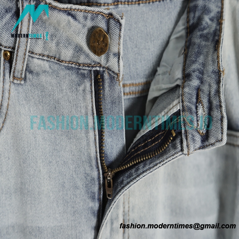 Louis Vuitton - Backside Cartoon Character Embroidered Jeans