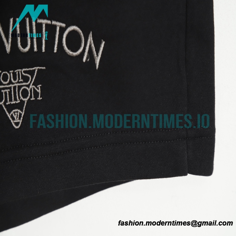 Louis Vuitton- Inverted Triangle Embroidered Shorts Pants