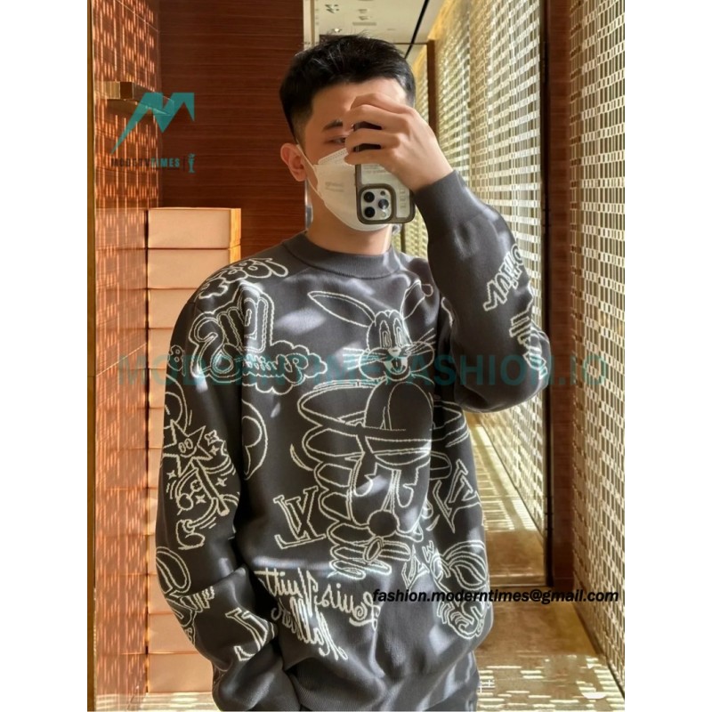 Louis Vuitton - 23FW Bugs Bunny Limited Crewneck Sweater