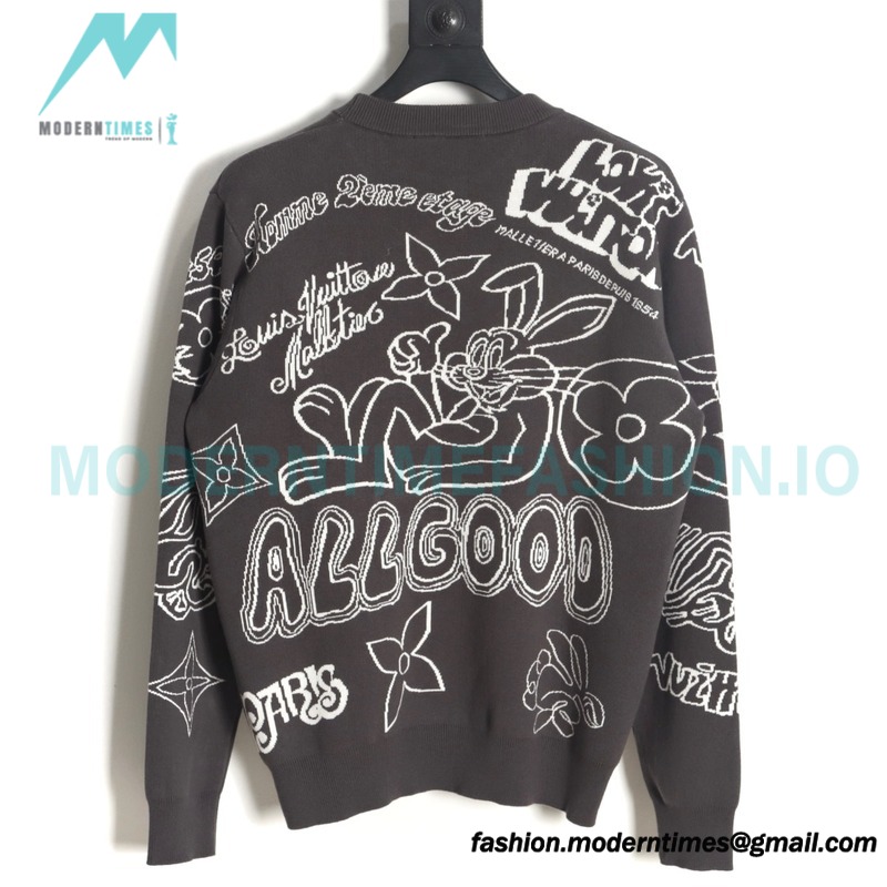 Louis Vuitton - 23FW Bugs Bunny Limited Crewneck Sweater