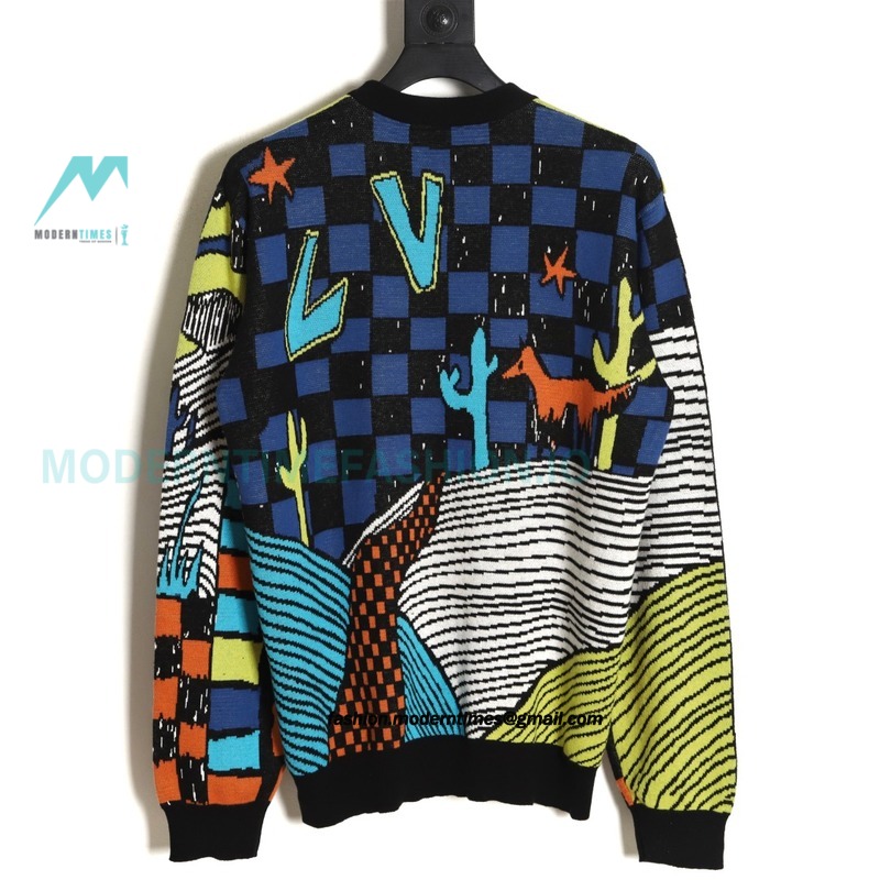 Louis Vuitton - 23FW Children Fun Crewneck Sweater