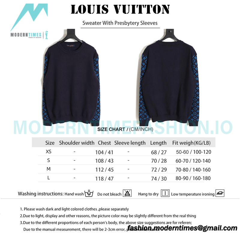 Louis Vuitton - Sweater With Presbytery Sleeves