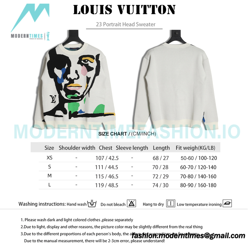 Louis Vuitton - 23 Portrait Head Sweater