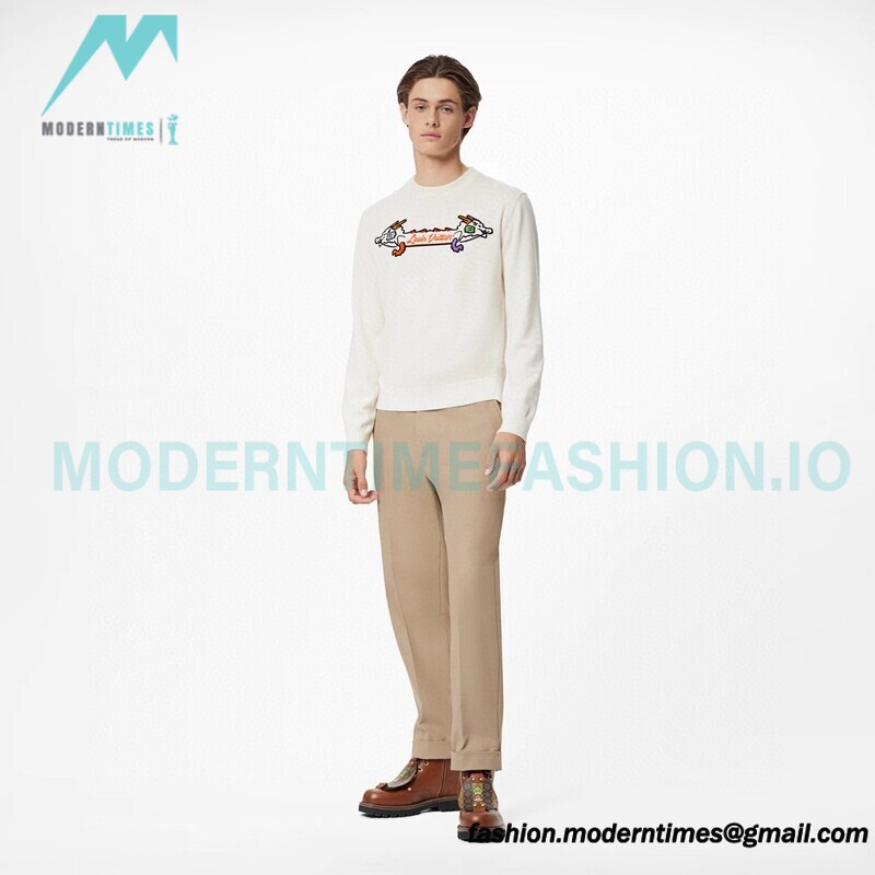 Louis Vuitton - 21FW Double Head Crewneck Sweater