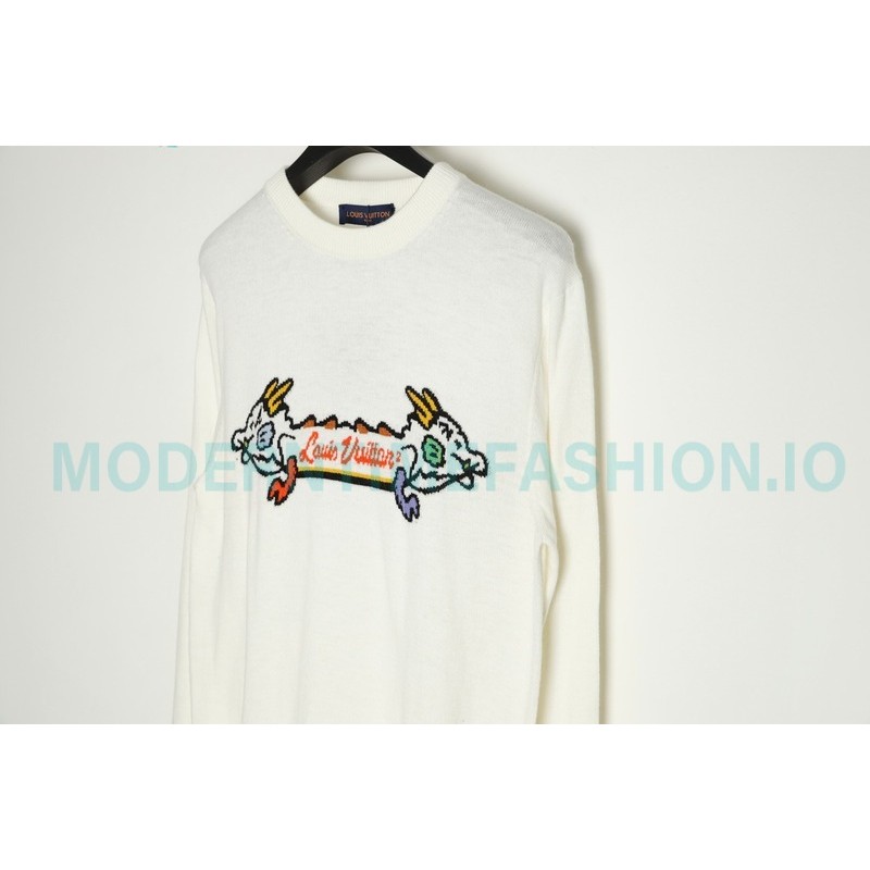 Louis Vuitton - 21FW Double Head Crewneck Sweater