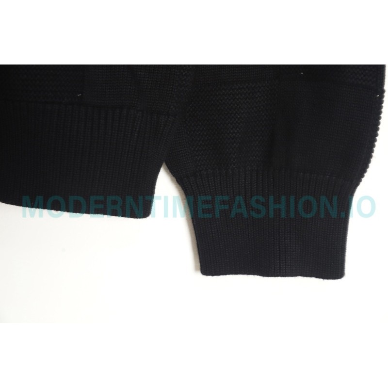 Louis Vuitton - 22SS Chest Pin Checkerboard Knit Sweater