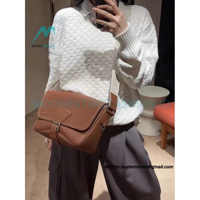 Louis Vuitton -23FW Waffle Collar Sweater