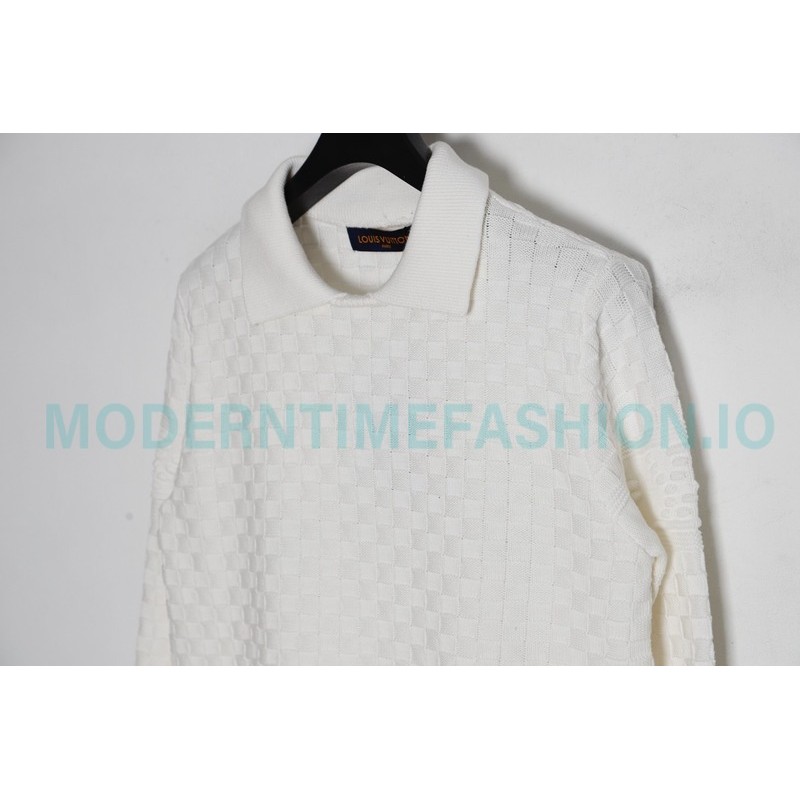 Louis Vuitton -23FW Waffle Collar Sweater