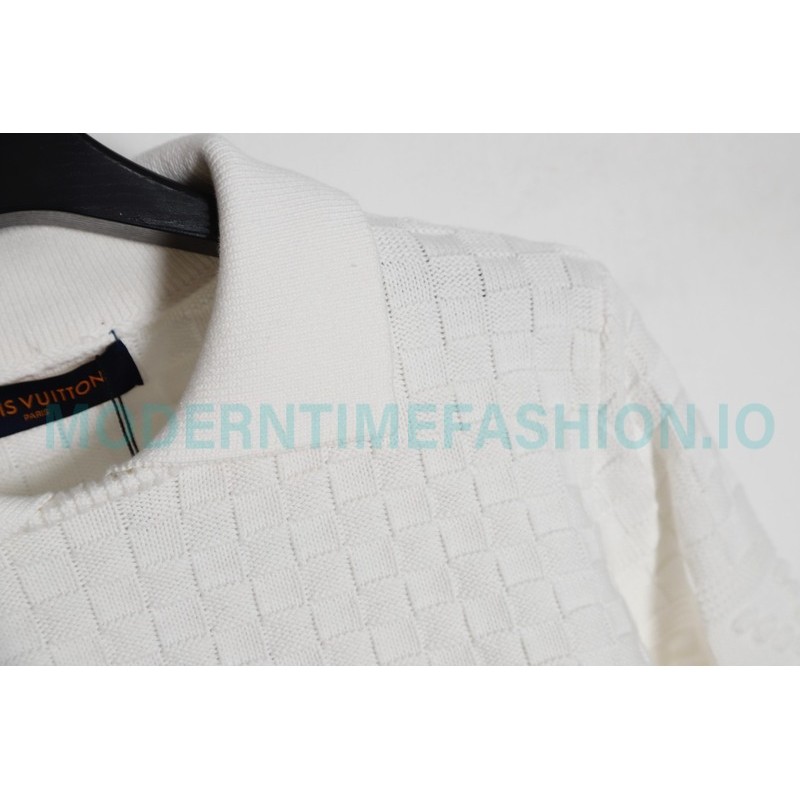 Louis Vuitton -23FW Waffle Collar Sweater