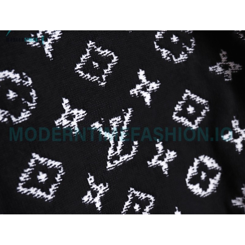 Louis Vuitton - 23FW Gradient Full Print Crewneck Sweater