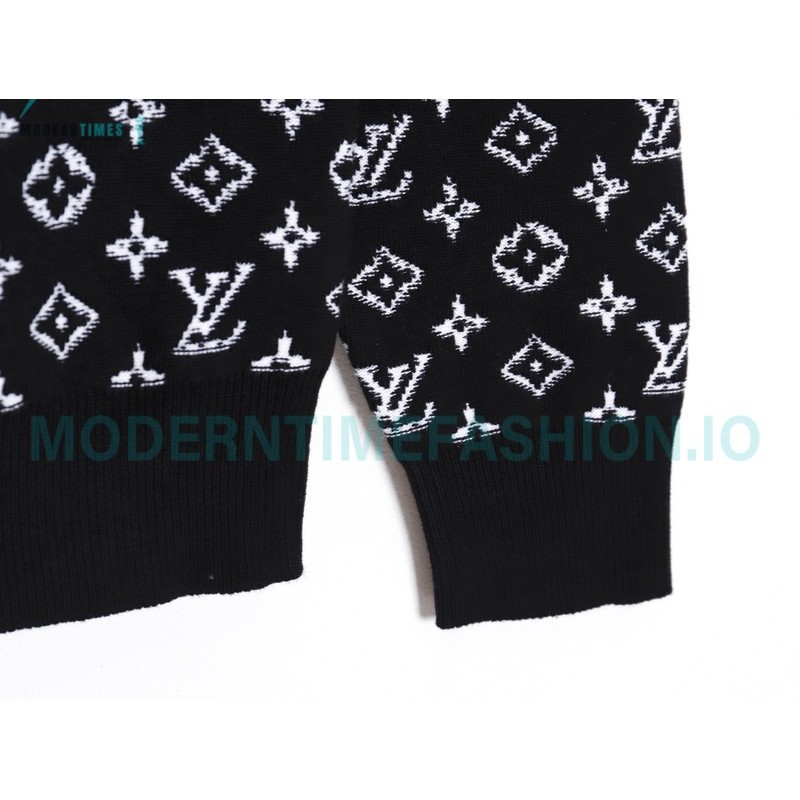 Louis Vuitton - 23FW Gradient Full Print Crewneck Sweater