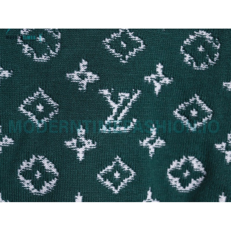 Louis Vuitton - 23FW Gradient Full Print Crewneck Sweater