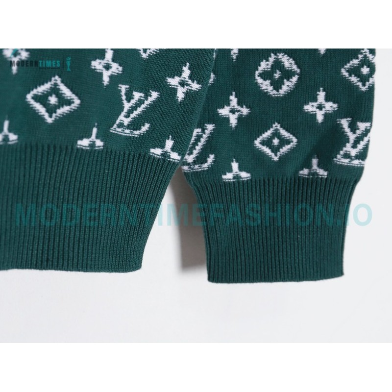 Louis Vuitton - 23FW Gradient Full Print Crewneck Sweater