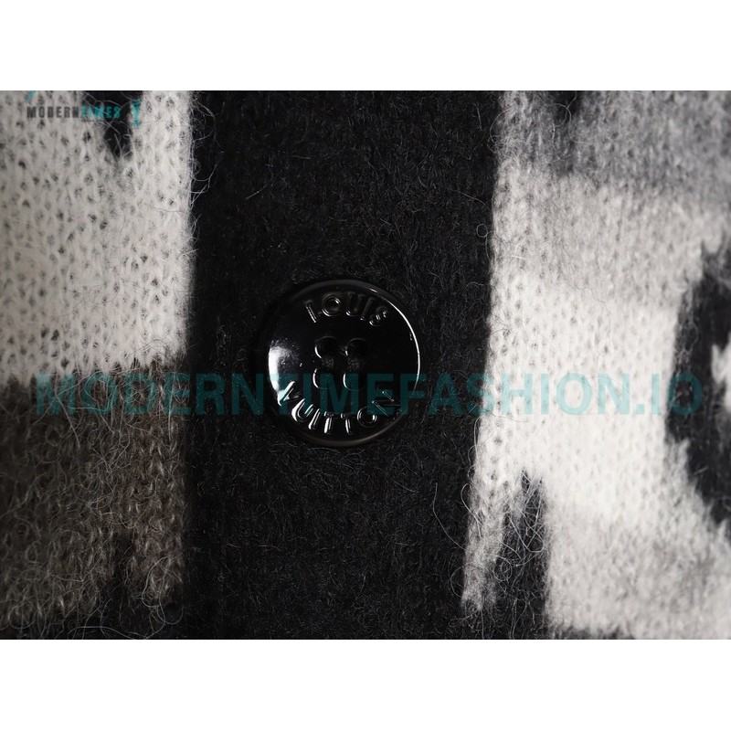 Louis Vuitton - 23FW Full Print Mohair Cardigan
