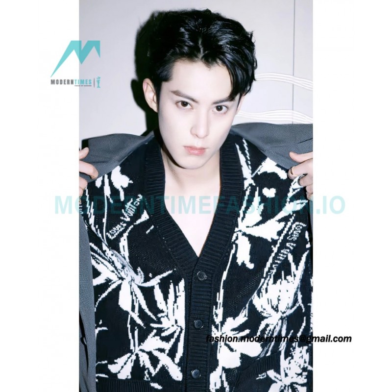 Louis Vuitton - 23FW Leaf Jacquard Cardigan