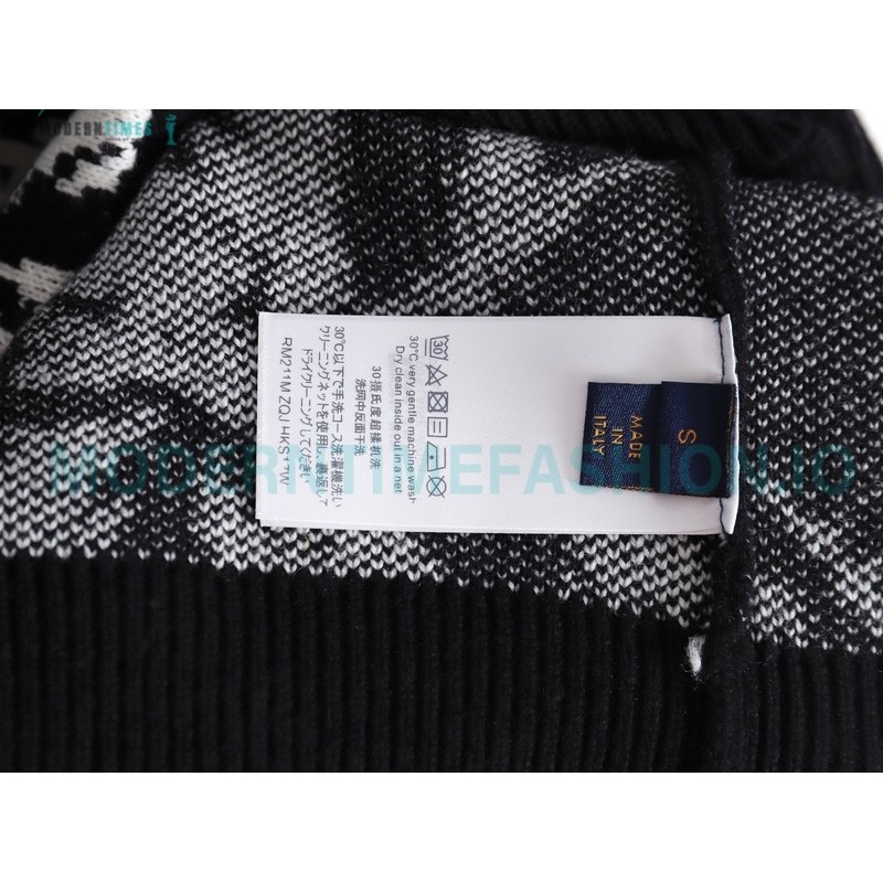 Louis Vuitton - 23FW Leaf Jacquard Cardigan