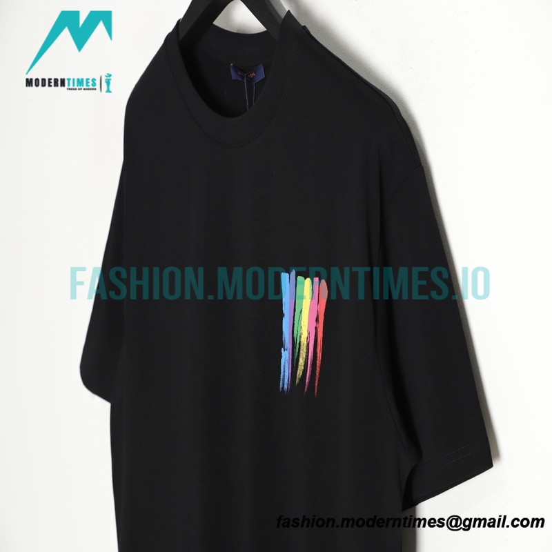 Louis Vuitton - 1854 Collection Rainbow Print Short Sleeve