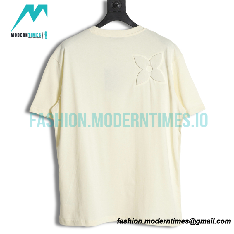 Louis vuitton - Embossed Print Short Sleeve