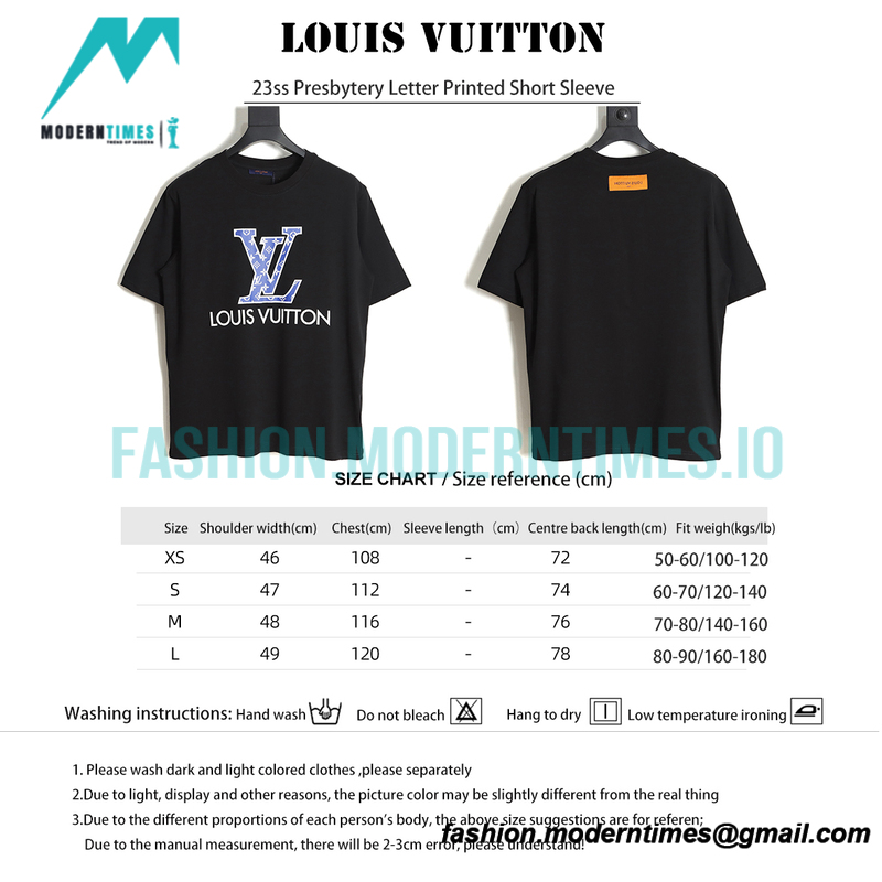 Louis Vuitton - 23ss Presbytery Letter Printed Short Sleeve