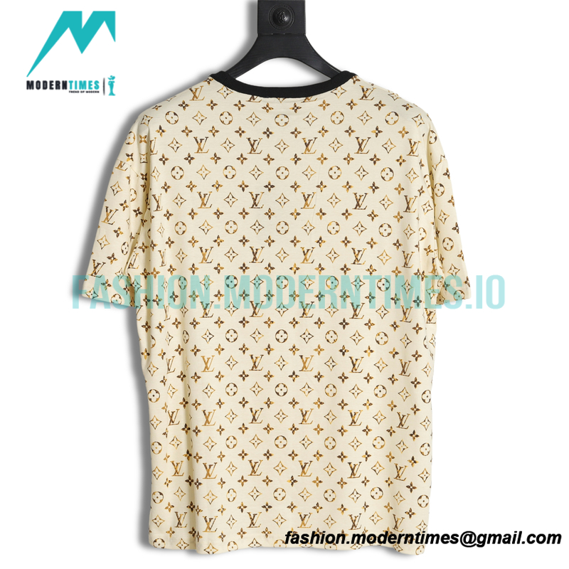 Louis Vuitton - 23ss Mottled Presbyteria Full Print Short Sleeve