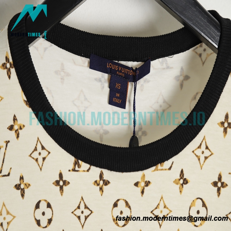 Louis Vuitton - 23ss Mottled Presbyteria Full Print Short Sleeve