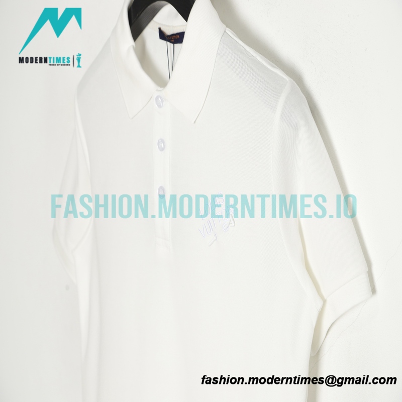 Louis Vuitton - 23ss Brooch Polo Short Sleeve