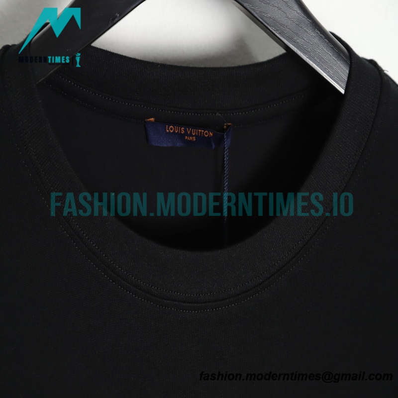 Louis Vuitton - Aircraft Sketch Print Short Sleeve