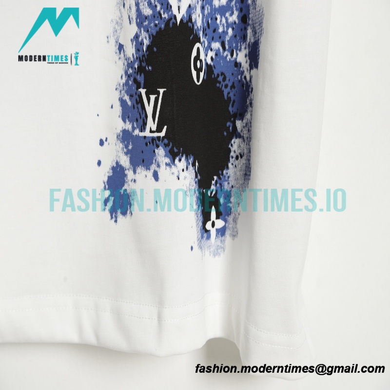 Louis Vuitton - Starry Sky Airbrushed Short Sleeve T-shirt