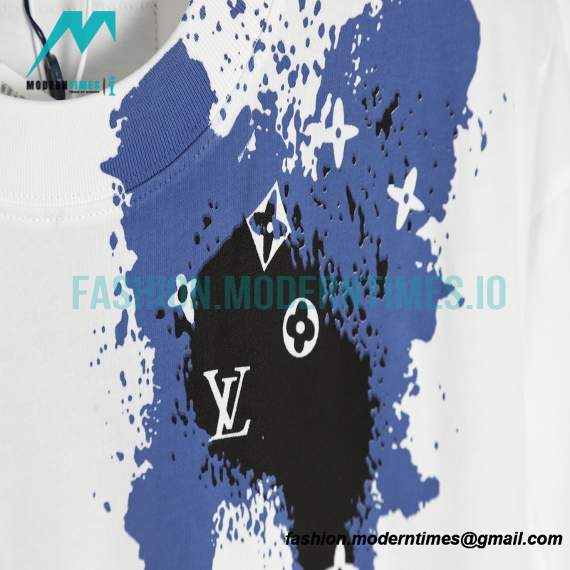 Louis Vuitton - Starry Sky Airbrushed Short Sleeve T-shirt