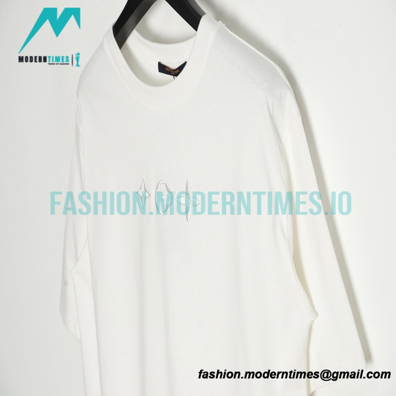Louis Vuitton - 23FW New Three-flower Embroidered Short Sleeve