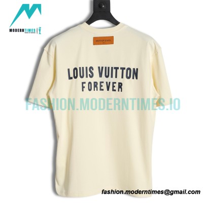 Louis Vuitton - 22ss Fake Pocket Letter Print Short Sleeve