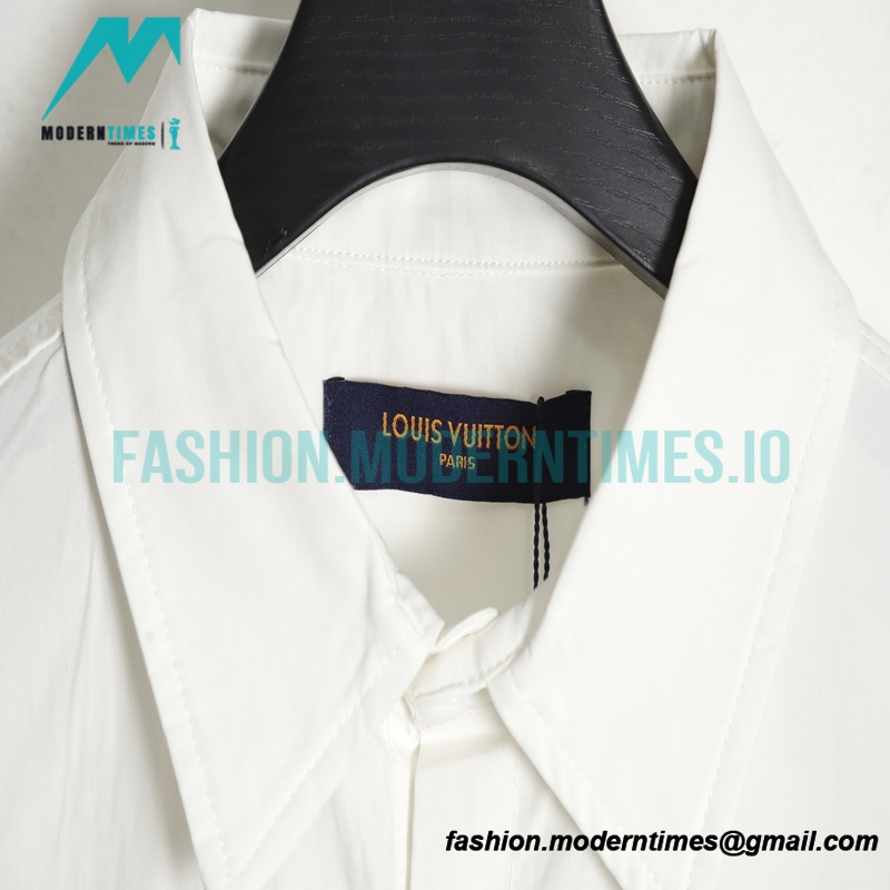 Louis Vuitton - 23s Chest Ink Peace Dove Short Sleeve Shirt