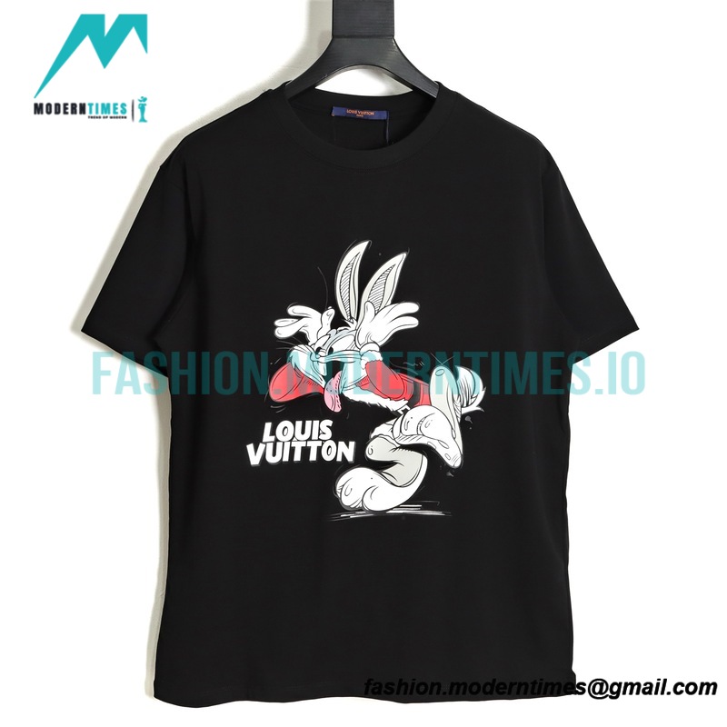 Louis Vuitton - 23ss Tongue Rabbit Print Short Sleeve