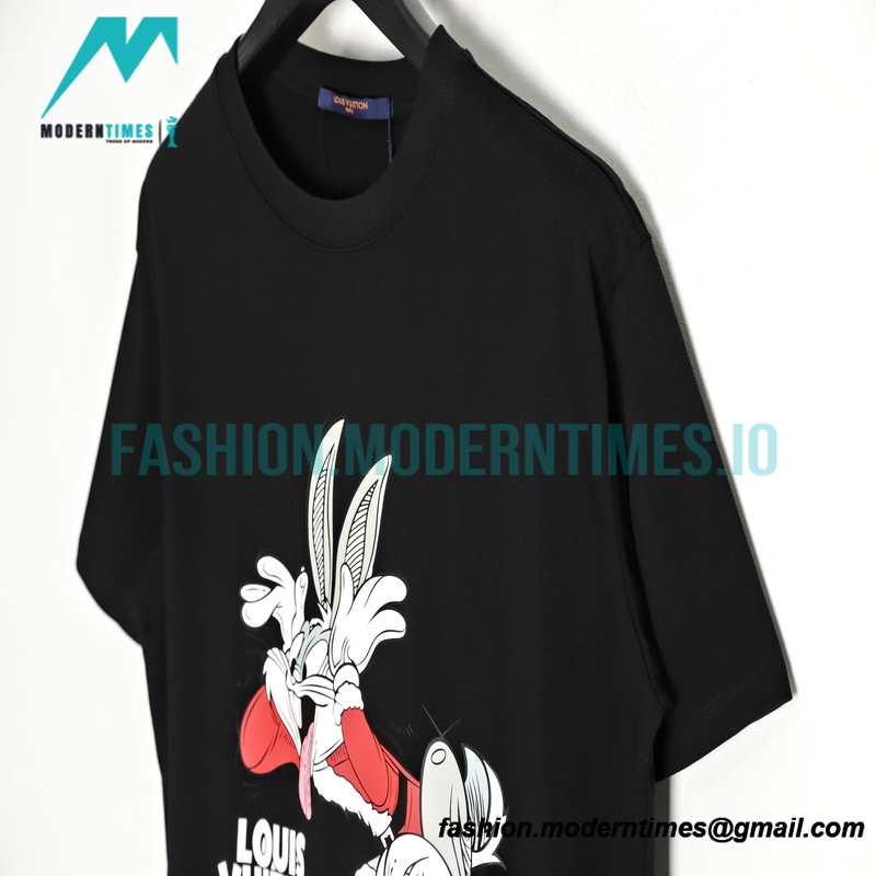 Louis Vuitton - 23ss Tongue Rabbit Print Short Sleeve