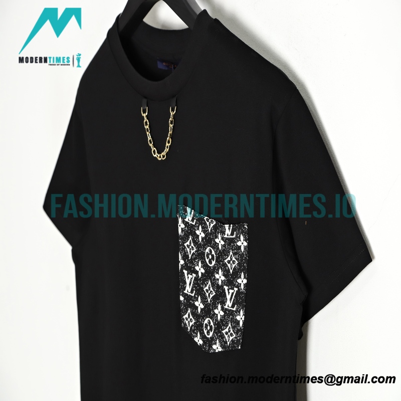 Louis Vuitton - 23ss Denim Pocket Short Sleeve