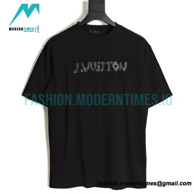 Louis Vuitton - 22SS Temperature Change Technology Heat Sense Slogan Short Sleeve T-shirt