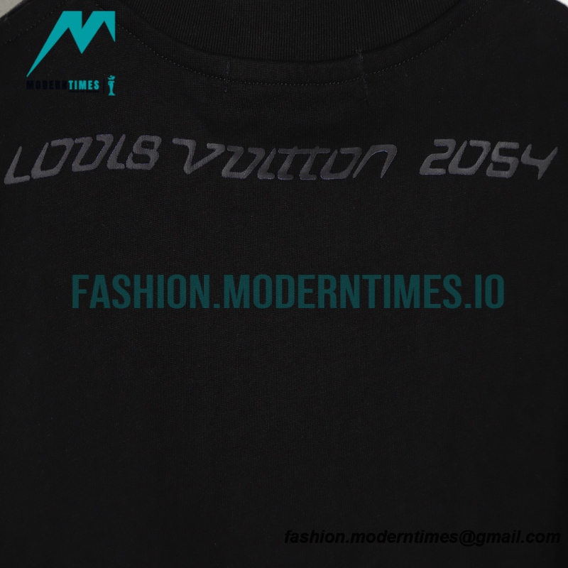 Louis Vuitton - 22SS Temperature Change Technology Heat Sense Slogan Short Sleeve T-shirt