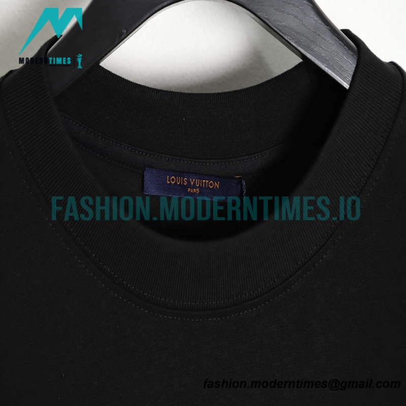Louis Vuitton - 23ss Color Letter Print Short Sleeve