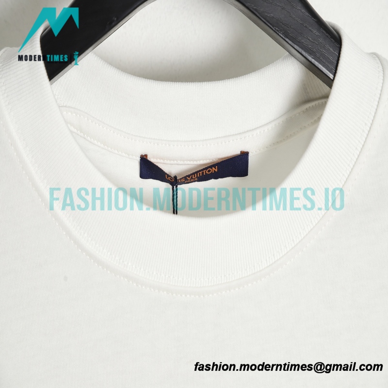 Louis Vuitton - 23ss Color Letter Print Short Sleeve