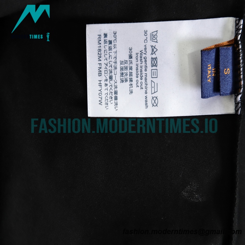 Louis Vuitton - 23ss Color Letter Print Short Sleeve