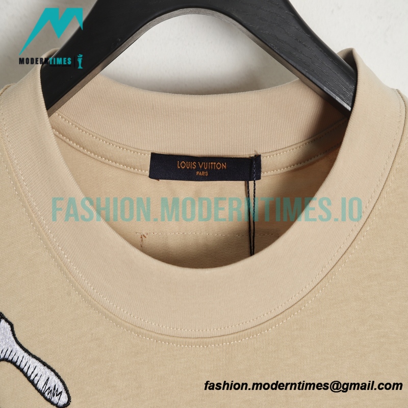 Louis Vuitton - Gardener Tools Embroidery Style Short Sleeve T-shirt