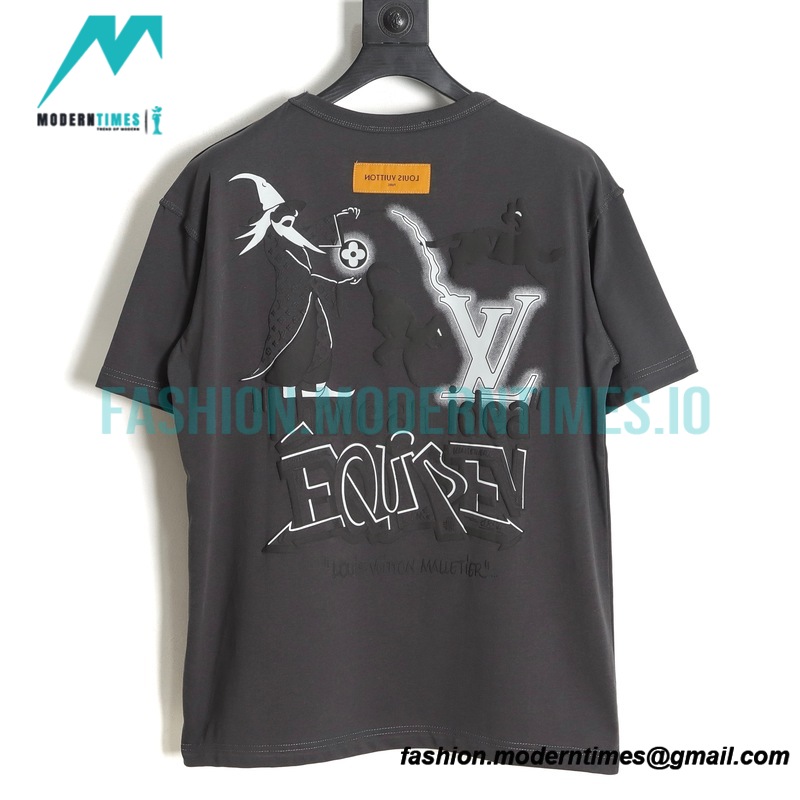 Louis Vuitton - 22SS Membrane Mage With Animal Case Bag Commemorative Edition Short Sleeve T-shirt