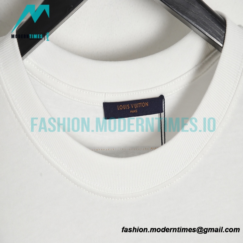 Louis Vuitton - 23ss Embroidered Letter Short Sleeve