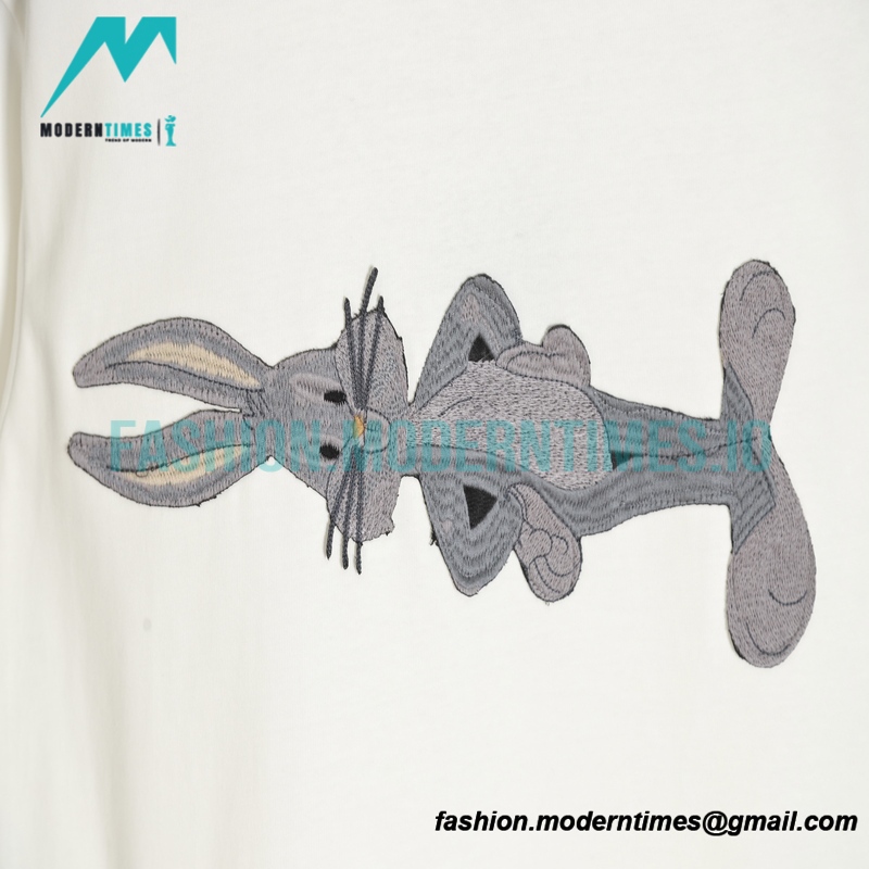 Louis Vuitton - Bugs Bunny With Cloth Embroidered Short Sleeves